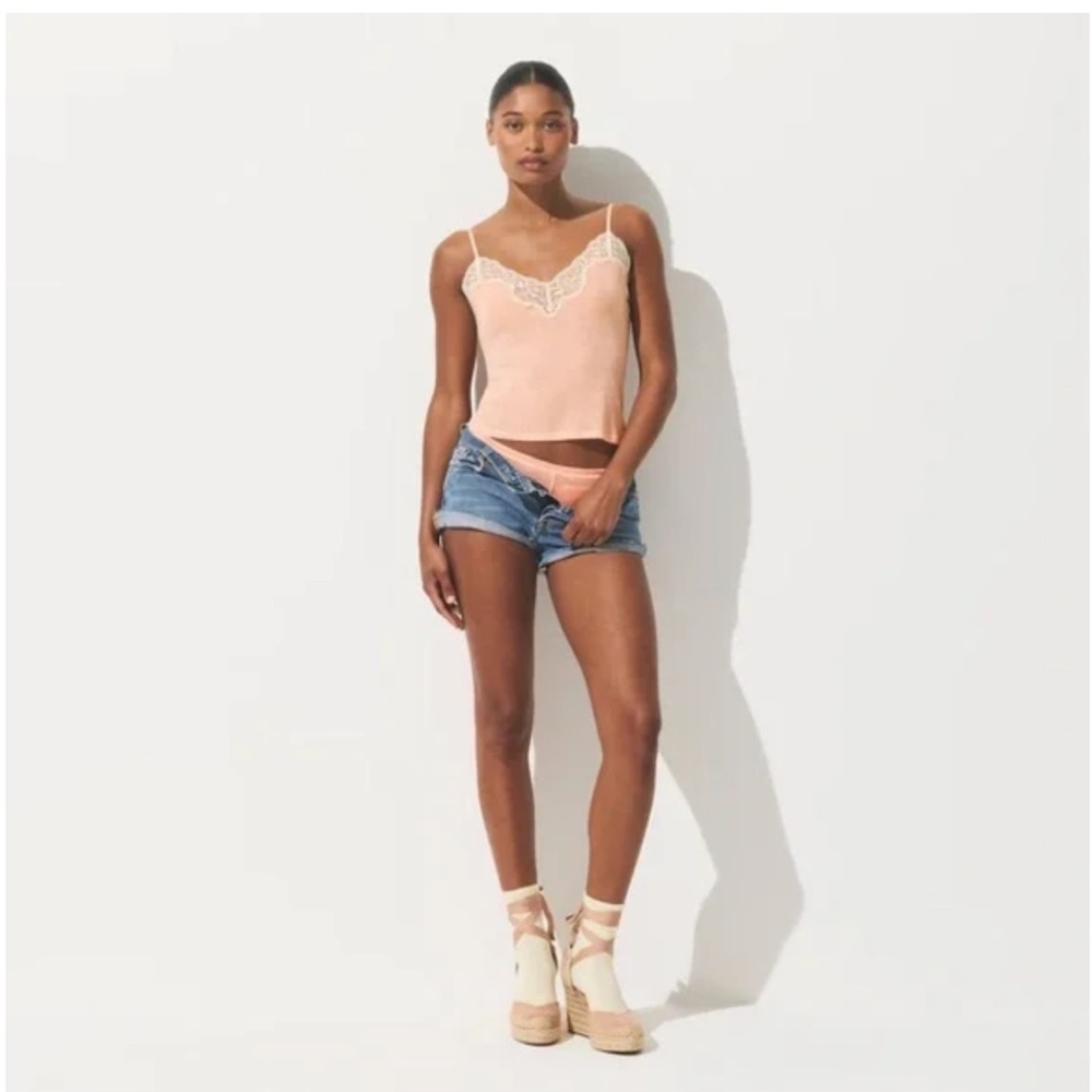 SKIMS Sheet Cotton Lace Cami and Short Sleep Set